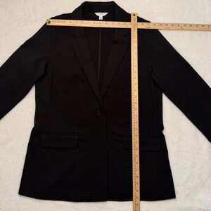 🖤 Time and Tru Black Blazer – Size Large (12–14)